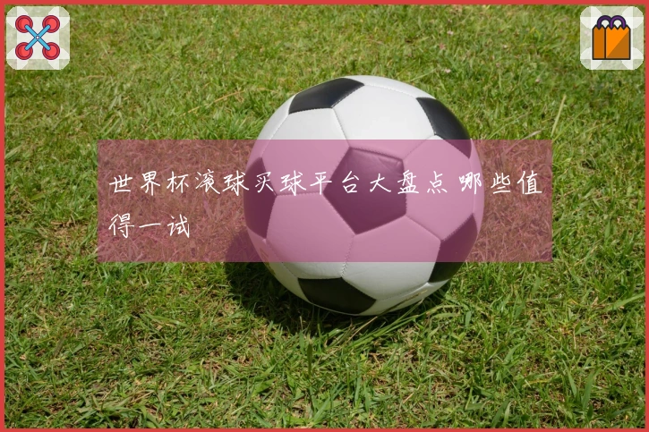 世界杯滚球买球平台大盘点 哪些值得一试